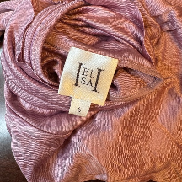 Helsa Slinky Jersey Sarong Maxi Dress - Picture 7 of 7